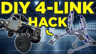 How to Build 4 link suspension with Coilovers amp Bypass Shocks  Barra FJ Landcruiser Ep5 [upl. by Anecuza]