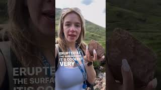 The geology of Glencoe Scotland  Rhyolitic Lava [upl. by Dever476]