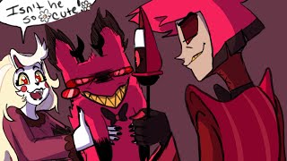 A New Challenger Approaches  Charlie x Alastor  Hazbin Hotel Comic Dub [upl. by Noraj911]