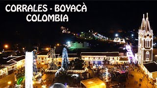 ALUMBRADO NAVIDEÑO EN CORRALES Boyacà Colombia [upl. by Radek]