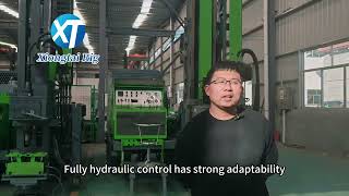 XT1600 Introduction to fully hydraulic core drilling rig [upl. by Gnat]