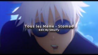 Stromae  Tous Les Meme EDIT AUDIO Smurfy [upl. by Stephanie]