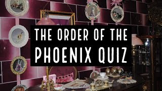 The Order Of The Phoenix Book Quiz [upl. by Maleeny]