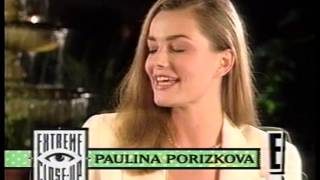 Paulina Porizkova  E Interview [upl. by Acirahs]