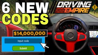 NEW UPDATE DRIVING EMPIRE CODES  DRIVING EMPIRE CODES  DRIVING EMPIRE CODE [upl. by Oivlis113]