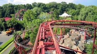 Kopermijn front seat onride HD POV Familiepark Drievliet [upl. by Wordoow]