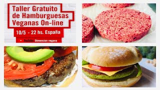 Taller Online de Hamburguesas Veganas [upl. by Kosak]