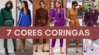 7 CORES CORINGAS PARA O INVERNO  Estilo em Dobro [upl. by Lihkin]