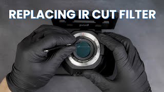 How To Replace BMPCC 6k G1 IR Cut Filter  Kolari DIY Blackmagic Filters [upl. by Doownelg726]