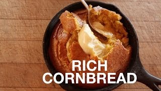 Rich and Moist Cornbread Recipe • ChefSteps [upl. by Adnovad522]