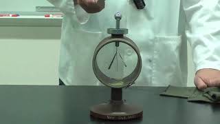 5A2230 Gold Leaf Electroscope [upl. by Zednanreh]