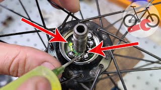 How to Make Your Bicycle Faster Bike Rear Hub Maintenance  Shimano FHRM30 [upl. by Colwell206]