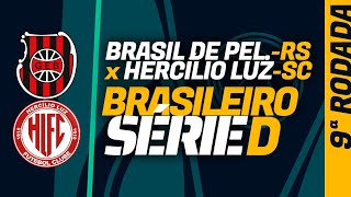 BRASIL DE PELOTAS x HERCÍLIO LUZ Série D onde assistir ao vivo escalações histórico préjogo [upl. by Bryana]