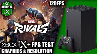 Marvel Rivals  Xbox Series X Gameplay  FPS Test [upl. by Atinra]