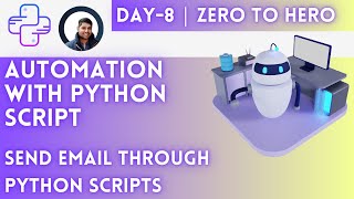 Day8  Automation With Python Scripting  Python For DevOps [upl. by Nossaj]