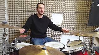 The Jezabels  A Little Piece  drum cover [upl. by Julide396]