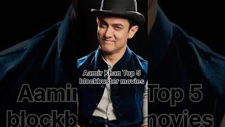 Aamir Khan Top 5 blockbuster movies in Bollywood aamirkhan bollywood shorts yshorts [upl. by Wall627]