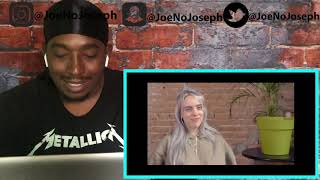 Reaction To Billie Eilish Tourettes Syndrome LoveHer [upl. by Jehu]