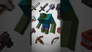 Minecraft mobs🧟 weaknesses Minecraft of rehmani minecraft trending viralshorts shortsfeeds [upl. by Ebonee]