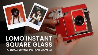 How to change the Instax Square Film back of your LomoInstant Square Glass to Instax Mini Film [upl. by Parlin]