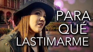 Para qué lastimarme  Gerardo Ortiz  Marián Oviedo cover [upl. by Yxor]