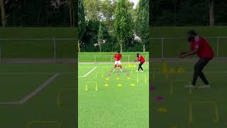 Explosive Workout To Improve Agility💥Agility agilitytraining soccer coach fit soccertraining [upl. by Aztiram]