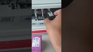 cómo quitar cartuchos de Impresora Hp Deskjet Ink Advantage 1115 [upl. by Riada]