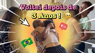 VOLTEI PARA O BRASIL DEPOIS DE 3 ANOS MORANDO EM PORTUGALðŸ˜­ðŸ‡§ðŸ‡·ðŸ¡ [upl. by Bocyaj]