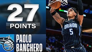 No 1 Pick Paolo Banchero SHINES In NBA Debut  27 PTS 9 REB amp 5 AST 🔥 [upl. by Reede762]