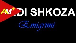 Andi Shkoza  Emigrimi Official Lyrics Video [upl. by Yenal]