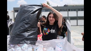 Juventud del Estado de México lidera campaña exitosa de reciclaje de plástico [upl. by Esyned]