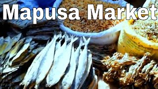 Discover The Vibrant amp Bustling Mapusa Market Experience  dried fish and the famous Goan chorizo [upl. by Padriac956]