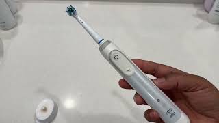 Oral B Genius X Limited Electric Toothbrush with Artificial Intelligence Review [upl. by Luapsemaj331]