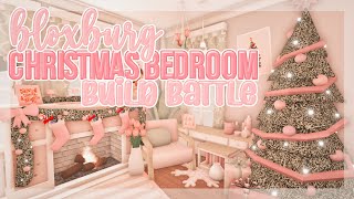 Bloxburg CHRISTMAS Build Battle ☃️ FUNNY  seqshell [upl. by Isiah]