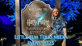 Harry Potter A Forbidden Forest Experience Media Event  Little Elm Texas [upl. by Dorsey]