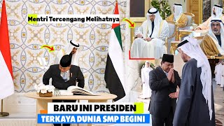 Menteri Arab Tercengang Mendadak Presiden Prabowo Ditarikkan Kursi ucapan Pun Dicatati Presiden MBZ [upl. by Acinemod]