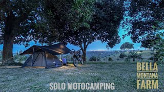 SOLO MOTOCAMPING BELLA MONTANA FARM Bamban Tarlac ALTITUDE 3P TENT [upl. by Aicirtel]