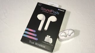 iHip SoundPods Unboxing The Cheapest AirPod Knockoffs You Can Buy [upl. by Enella]