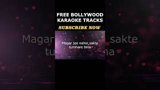 HUMEIN TUMSE PYAR KITNA  karaoke unplugged kishorekumar rdburman omswastikmusic freedownload [upl. by Aizti382]