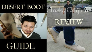 Clarks OriginalDesert Boot Guide Review [upl. by Yettie]