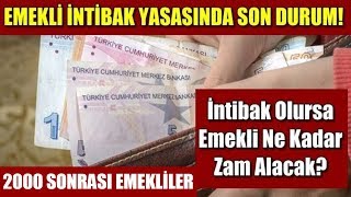 Emekliye İntibak Zammında Son Durum [upl. by Gillett925]