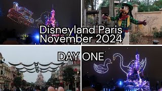 Disneyland Paris VLOG SERIES November 2024 DAY 1 [upl. by Reteid]