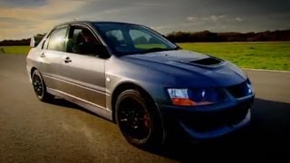 Evo vs Lamborghini Part 2  Top Gear  BBC [upl. by Mell]