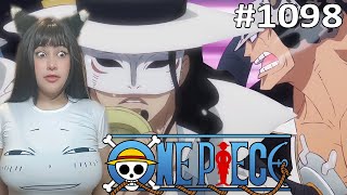 THE ECCENTRIC DREAM OF A GENIUS ONE PIECE EPISODE 1098 REACTION [upl. by Nale]