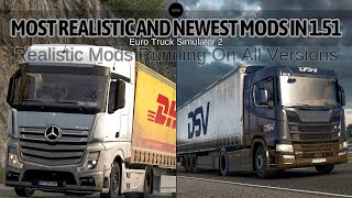 151 The Most Realistic and Newest Mods of 151 in Euro Truck Simulator 2 MESETNEOMAN® Black [upl. by Nattie]