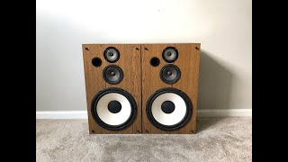 KLH PR1230EO Professional Reference Series 3 Way Home Floor Standing Speakers [upl. by Andrel]