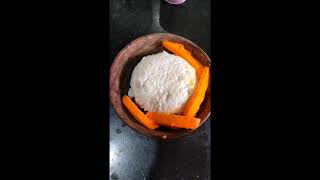 Making mango sticky rice  Thailand street food dessert recipe fypシ thaifood fypage mango [upl. by Airtina698]