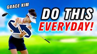 quotThis Is Why I Hit My Driver So STRAIGHTquot  Grace Kim [upl. by Jann64]