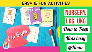 How to keep kids busy at home  Effective Study with Flash Cards  Nursery Lkg Ukg  RKistic [upl. by Aknahs]