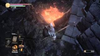 DARK SOULS 3  Early Uchigatana cheesing swordmaster Firelink Shrine [upl. by Danielson331]